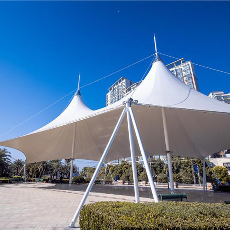 胡杨河市膜结构景观棚