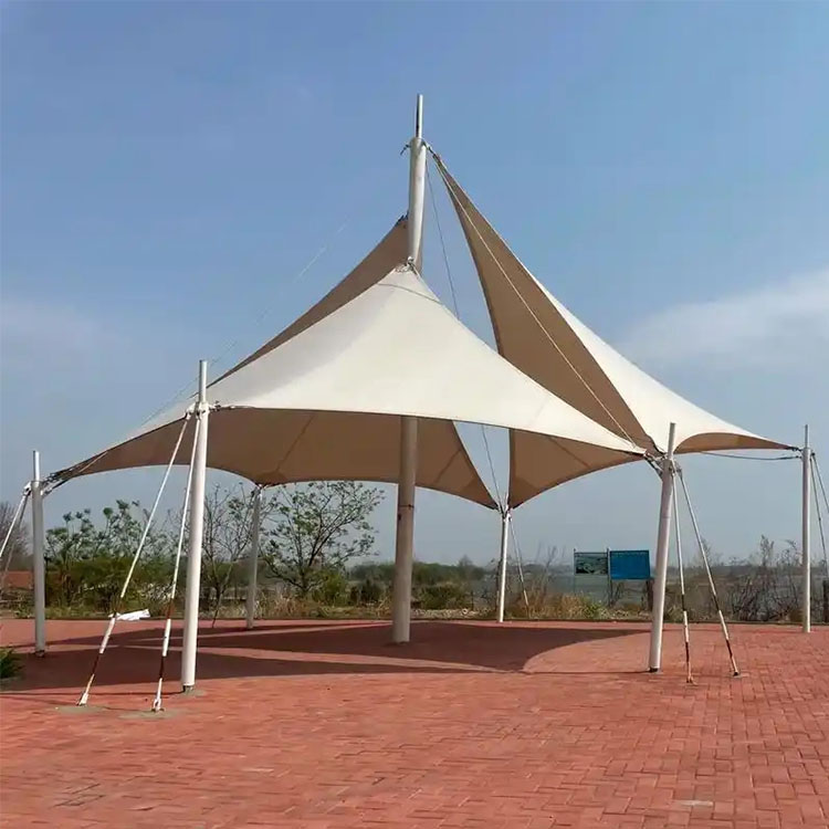 胡杨河市膜结构景观棚