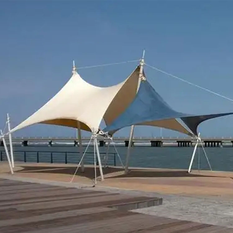 胡杨河市膜结构景观棚