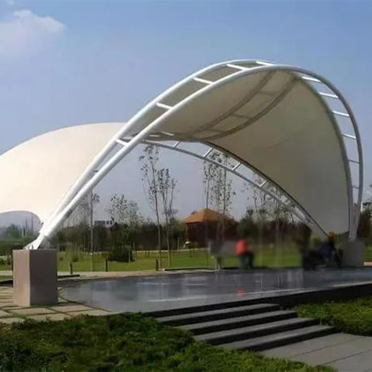 胡杨河市膜结构景观棚