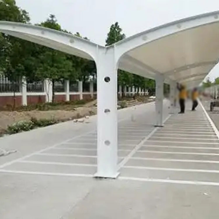 胡杨河市膜结构电动车棚