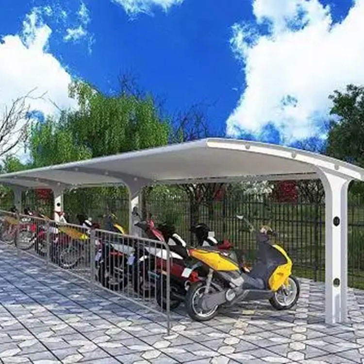 胡杨河市膜结构电动车棚