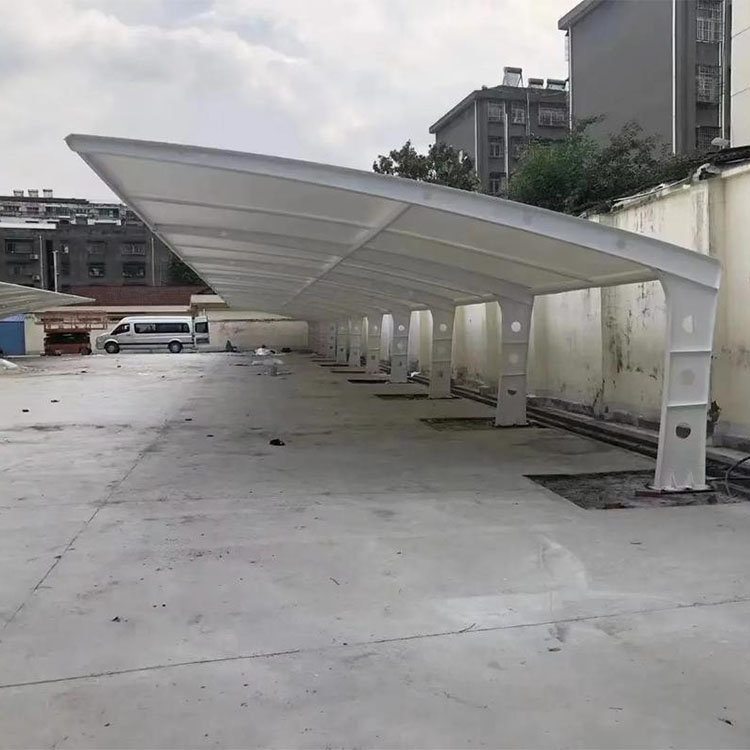 胡杨河市膜结构汽车棚